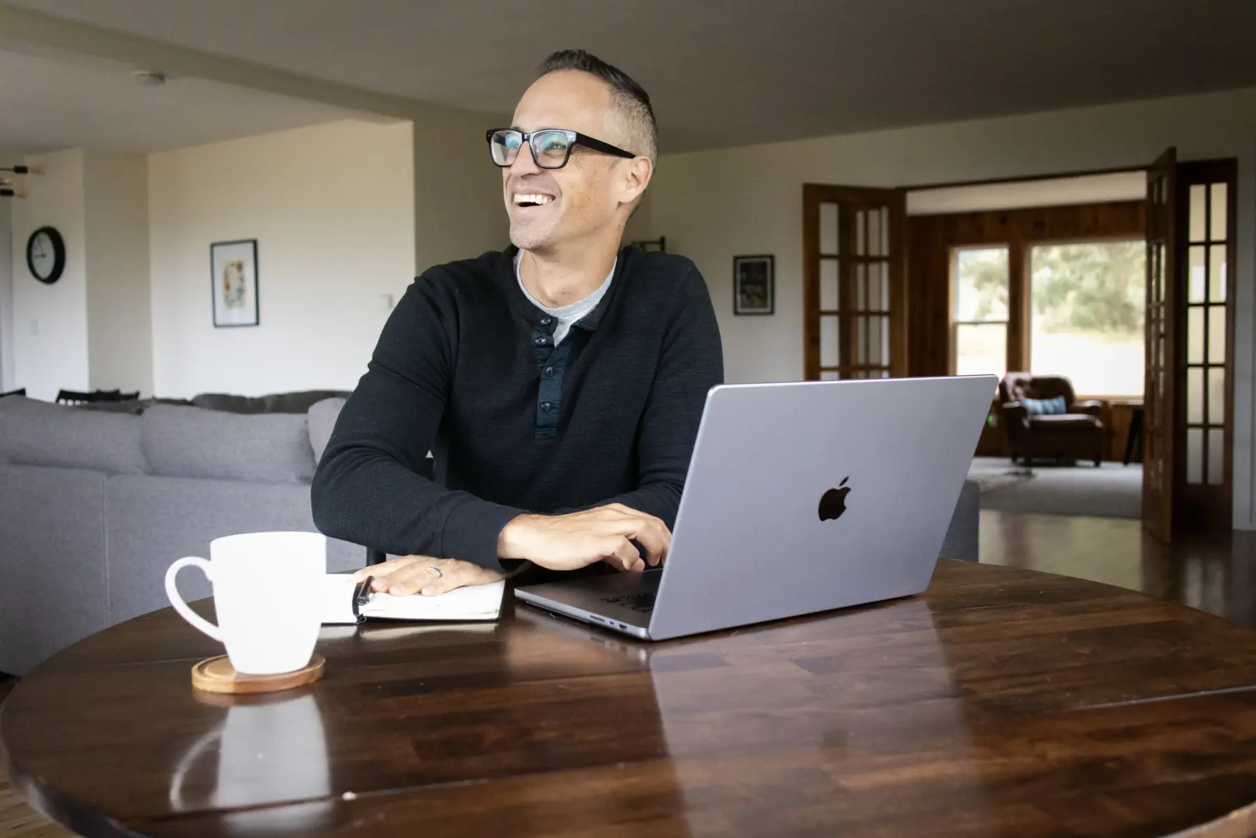 Dan Cumberland at work